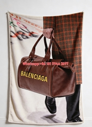 Balenciaga Leather Bag Flannel Sofa Throw Blanket BA199